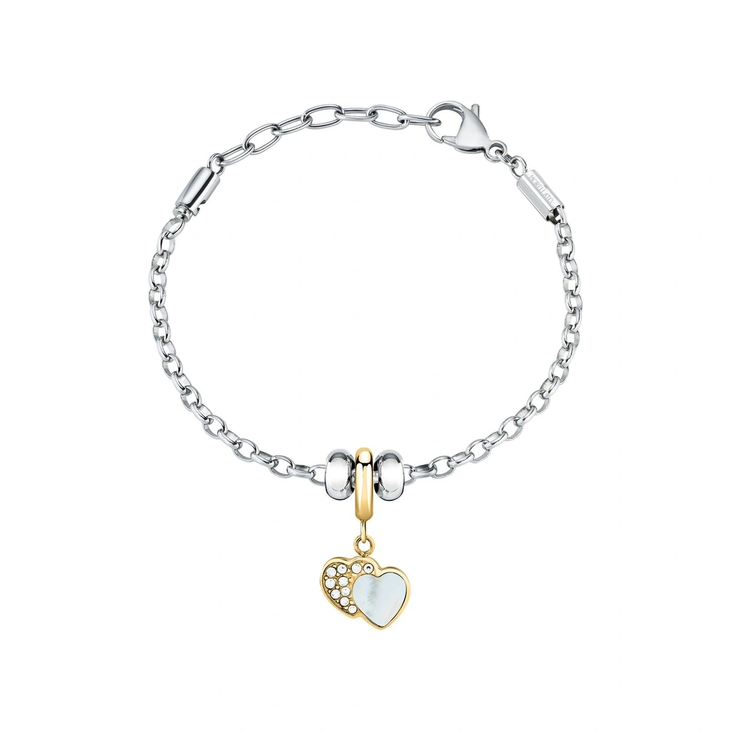 Bracelet Morellato Drops avec cœur en or SCZ1371 pour femme