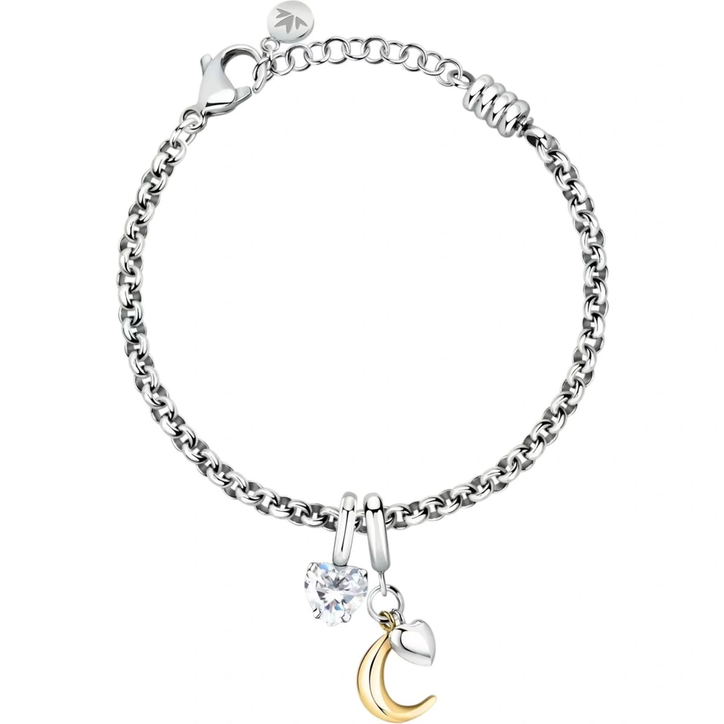Bracelet Morellato Drops avec demi-lune dorée SCZ1375 pour femme