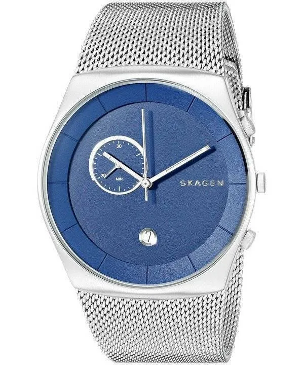 Montre Skagen Havene chronographe Mesh SKW6185 masculin