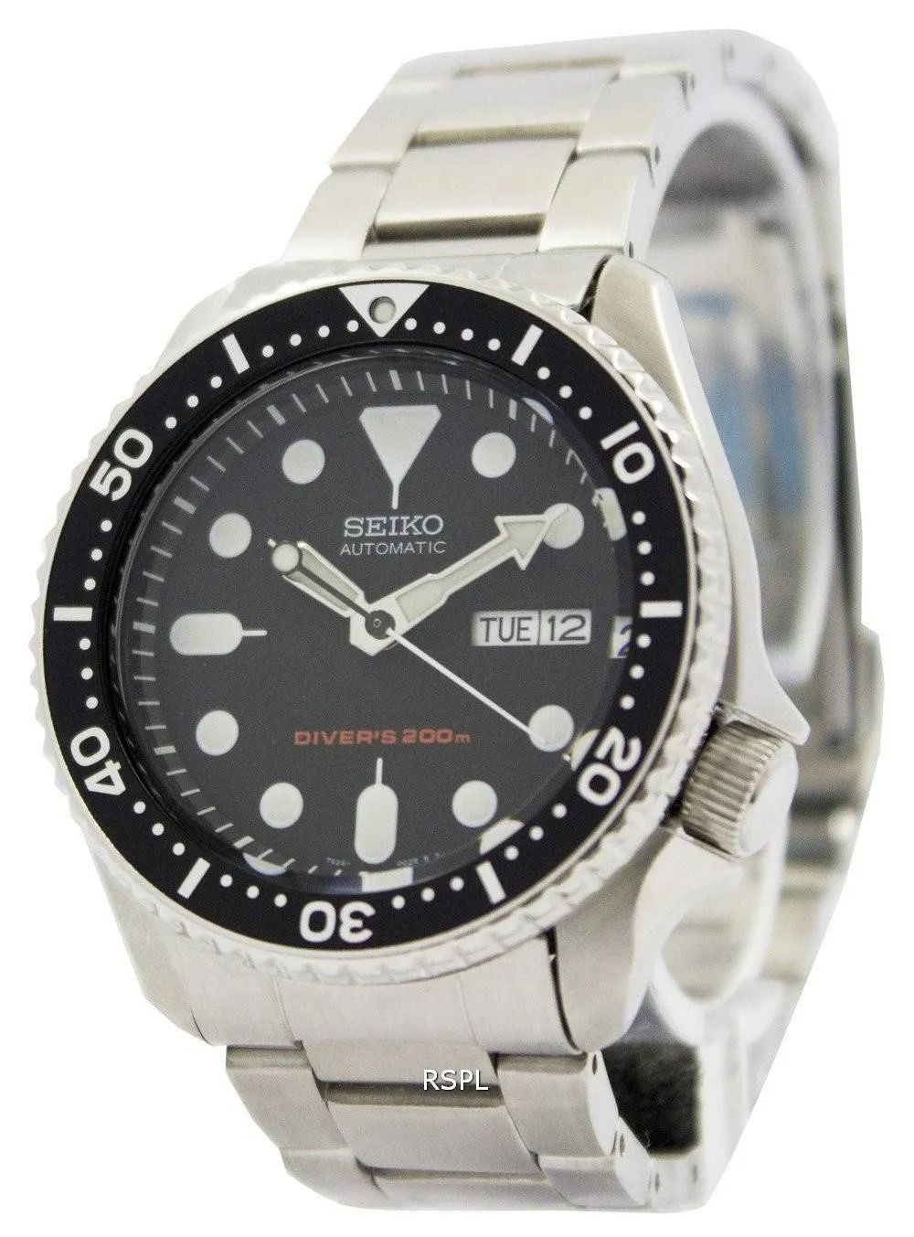 Montre 200M bracelet SKX007K3-Oys homme Oyster automatique Seiko Diver
