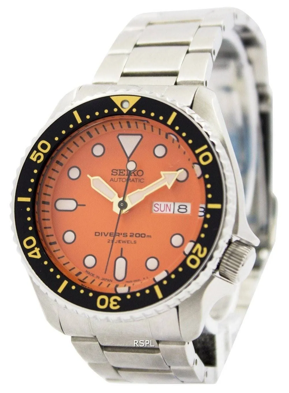 Seiko automatique Diver 200 m Japon SKX011J3-Oys Watch