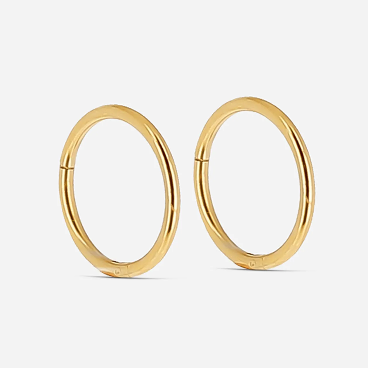 Piercing Femme Fidji Taille M en Acier Doré – Zag Bijoux