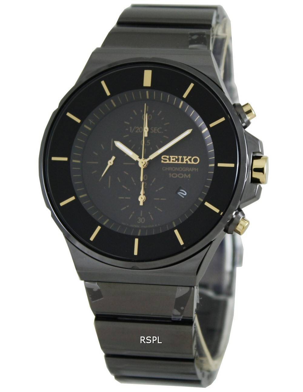 Seiko Quartz chronographe SNDD57P1 SNDD57P SNDD57