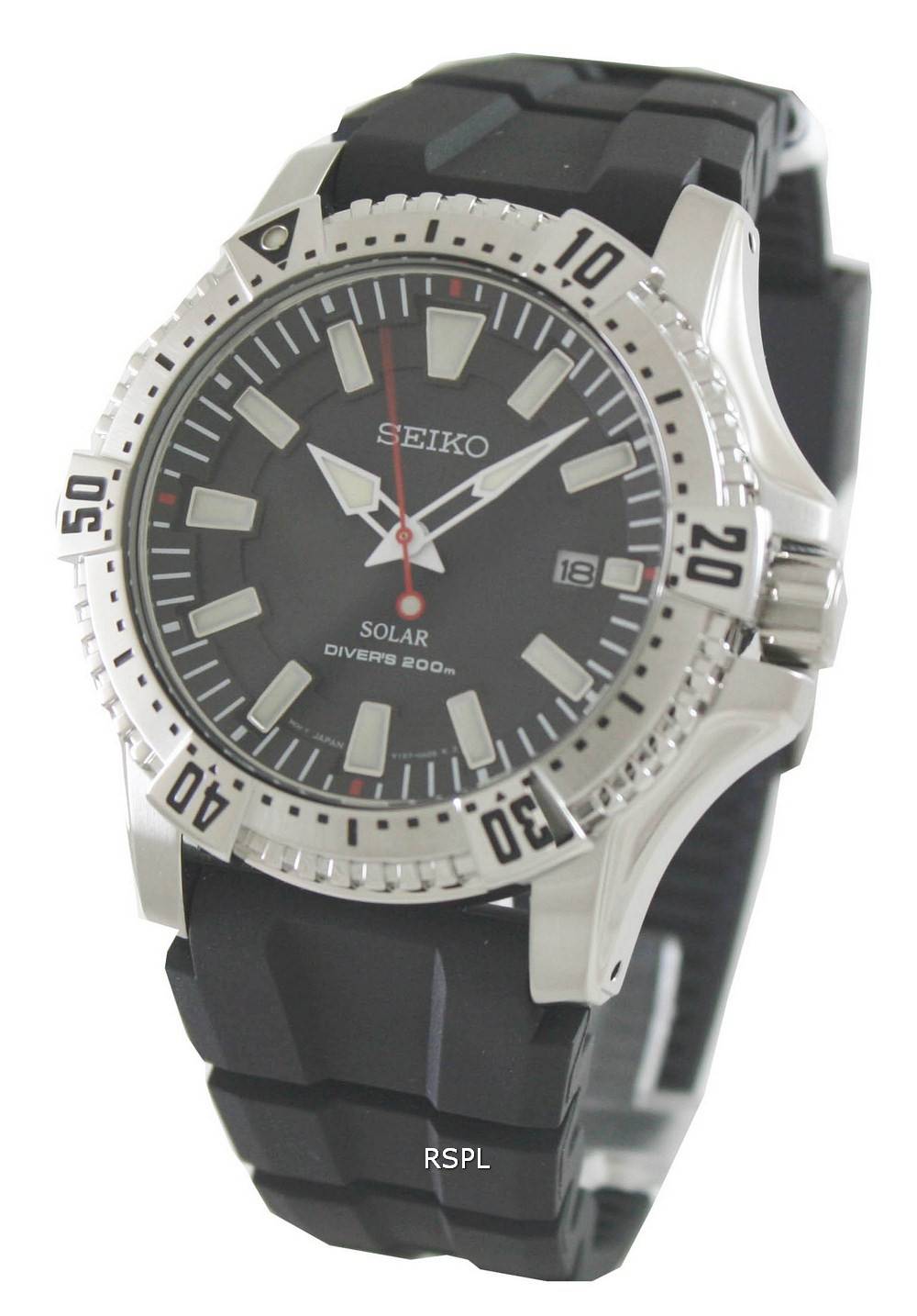Seiko solaire SNE293P2 plongeurs Mens