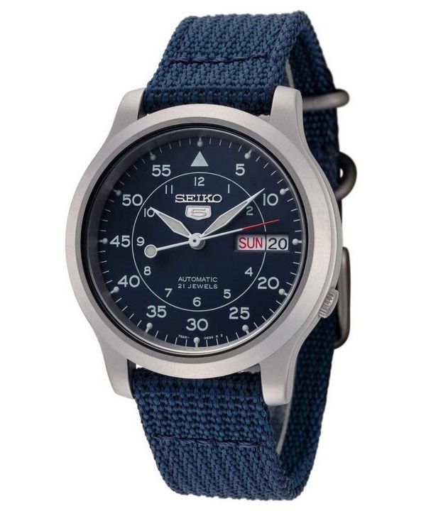 Montre Seiko 5 militaire automatique en Nylon SNK807K2 SNK807