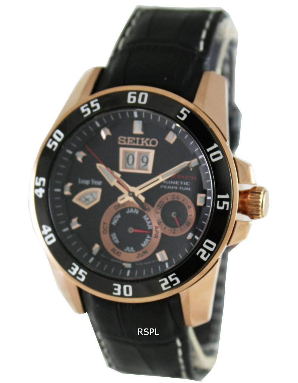 Seiko Sportura Kinetic SNP056P1 perpétuelle SNP056P SNP056