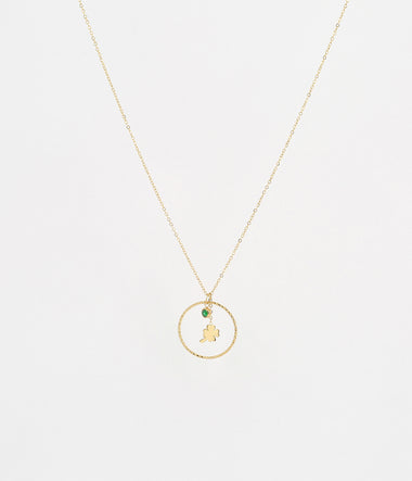 Yukka - Acier Doré - Collier - Zag Bijoux