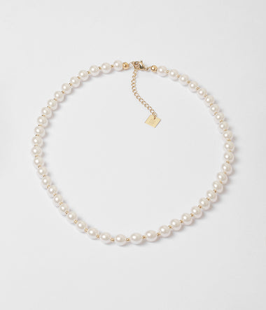 Livia - Acier Doré - Collier - Zag Bijoux