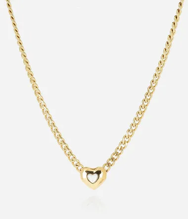 Passionne - Acier Doré - Collier - Zag Bijoux