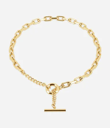 Izar - Acier Doré - Collier - Zag Bijoux