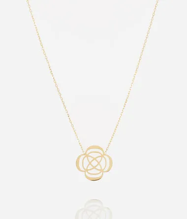 Isaki - Acier Doré - Collier - Zag Bijoux