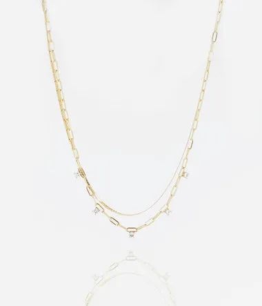 Ouzo - Acier Multi Doré - Collier - Zag Bijoux