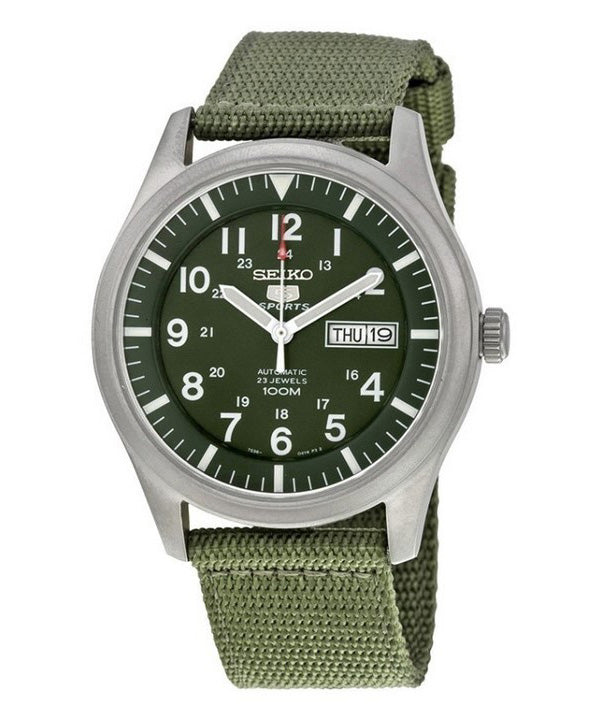 Montre Seiko 5 Sports automatique militaire SNZG09K1 SNZG09 SNZG09K hommes