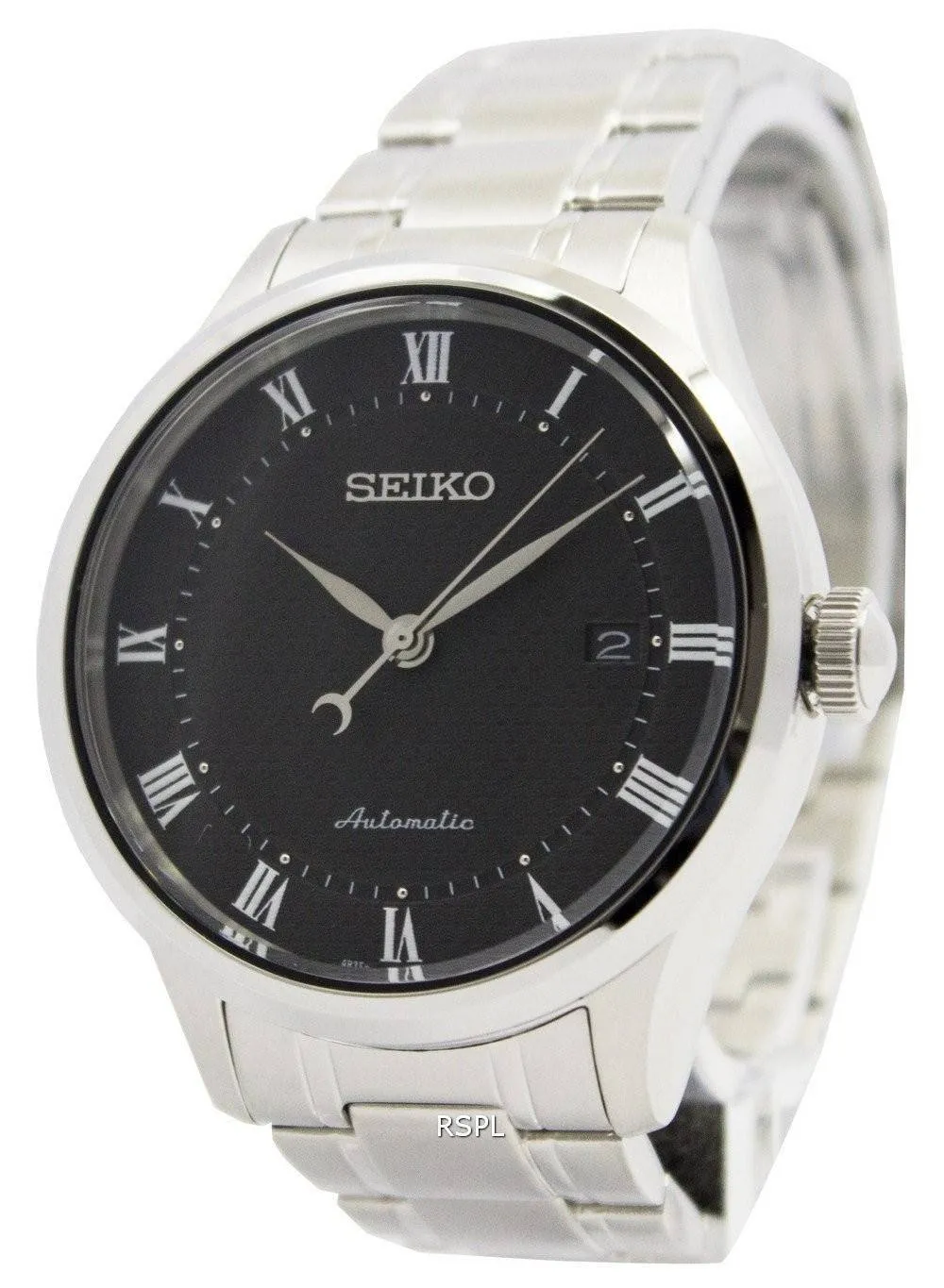 Montre Seiko automatique hommes cadran noir SRP769K1 SRP769K