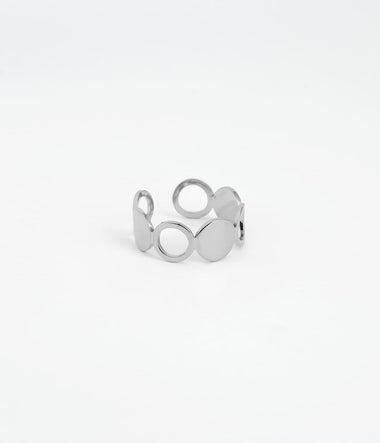 Cercle - Acier - Bague - Zag Bijoux