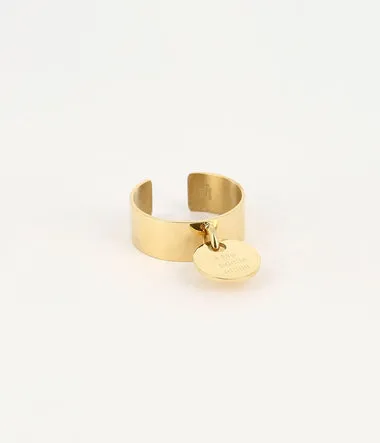 Ma Bonne Etoile - Acier Doré - Bague - Zag Bijoux