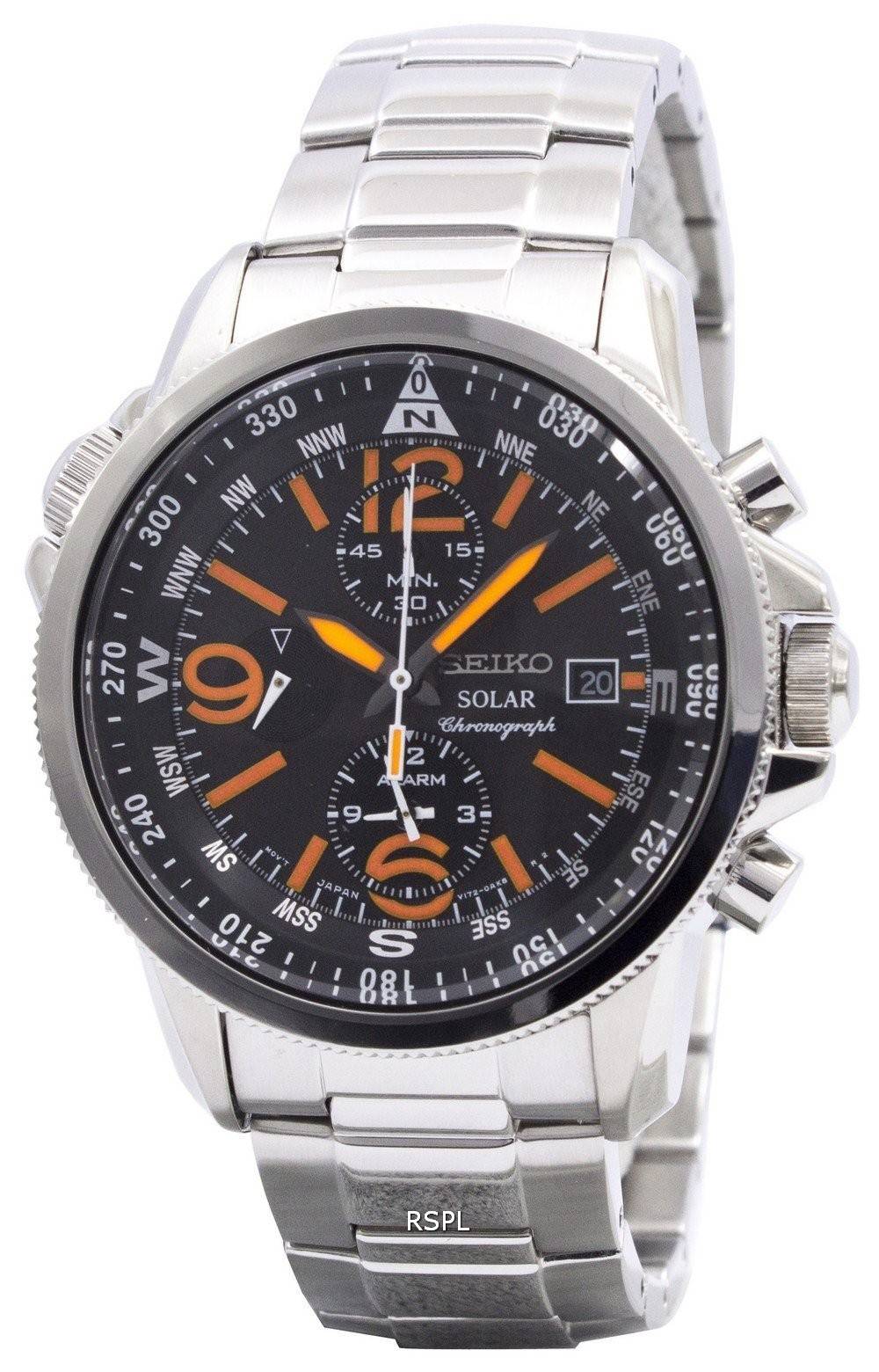 Seiko chronographe solaire SSC077P1