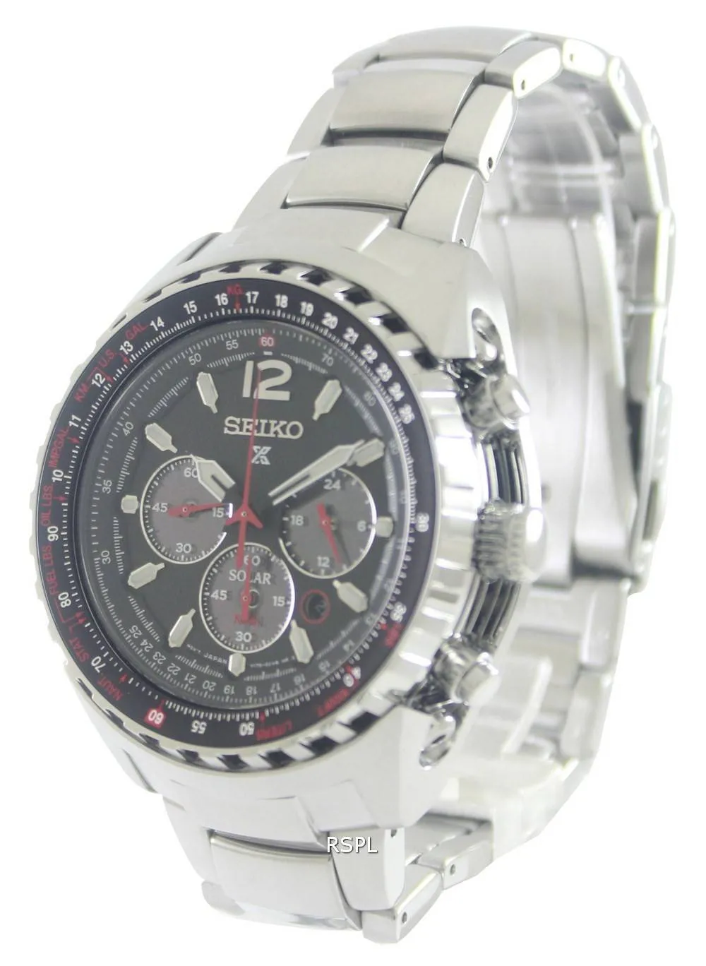 Seiko Prospex Aviation solaire pilotes SSC261P1 montre homme