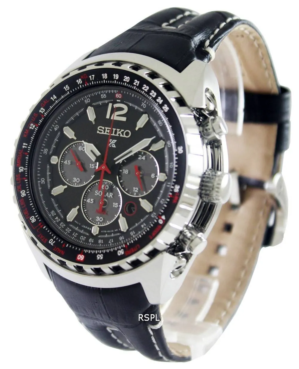 Seiko Prospex Aviation solaire pilotes SSC261P2 montre homme