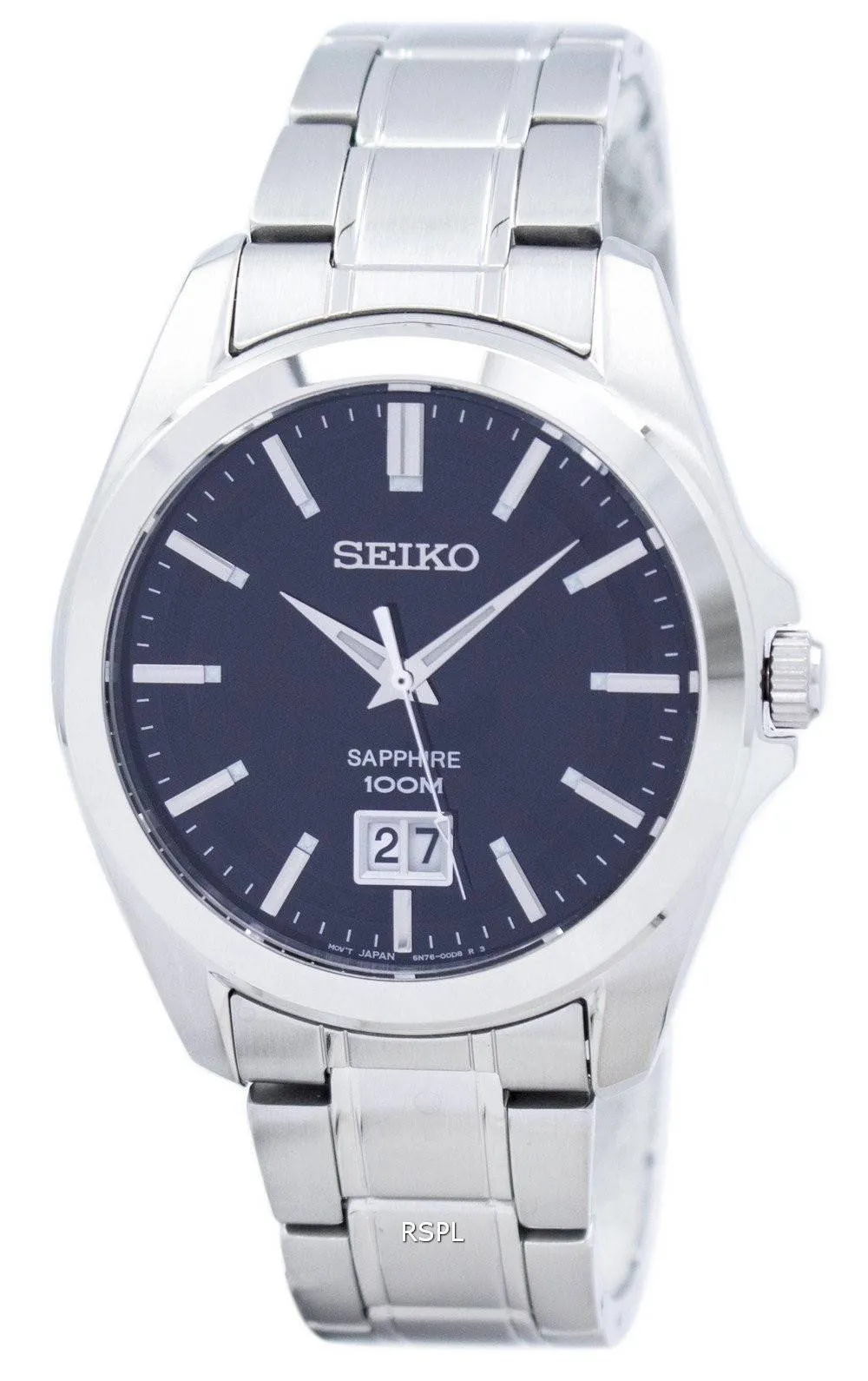 Seiko Quartz saphir SUR009P1 acier SUR009P SUR009