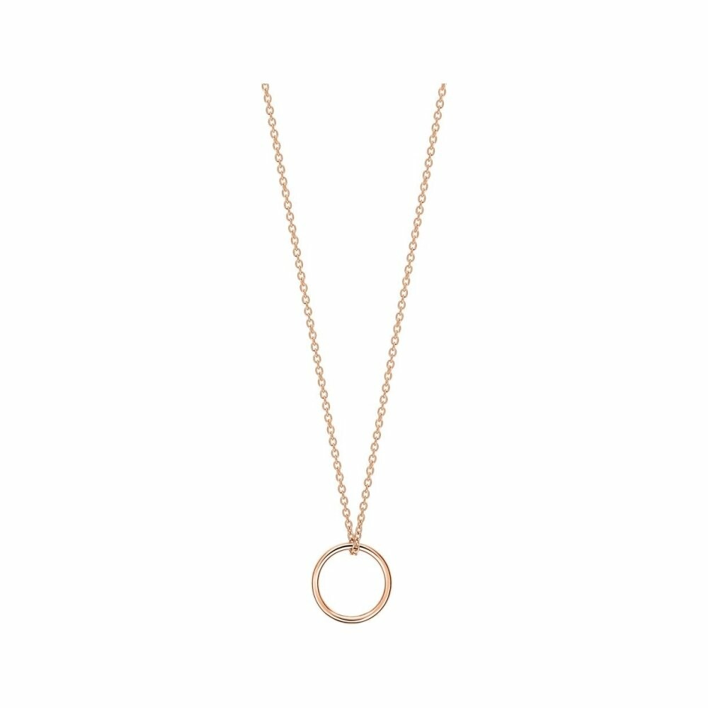Achat Collier Ginette NY Tiny CIRCLES en or rose