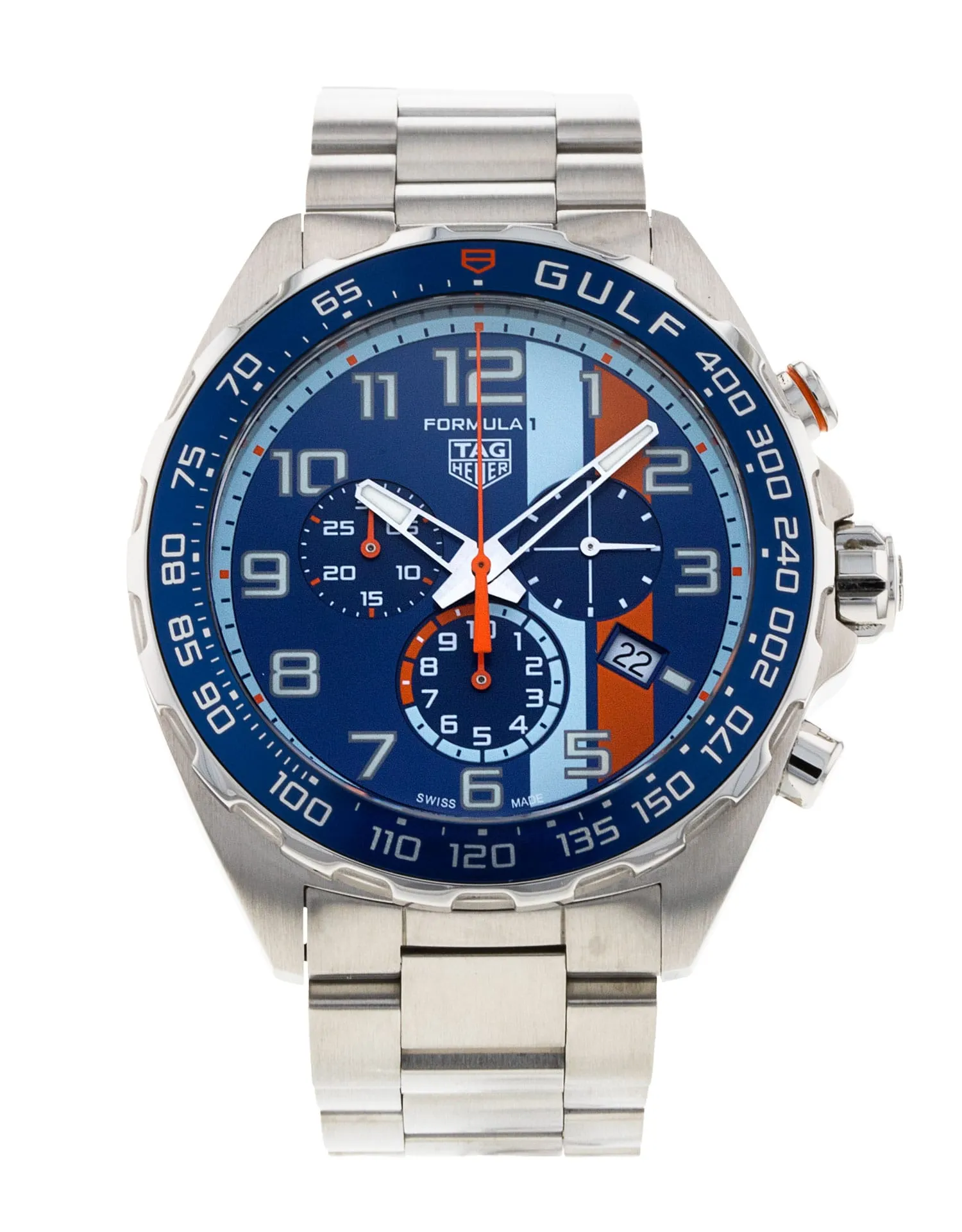 Tag Heuer Formula 1 - cadran Bleu et un bracelet e Métal