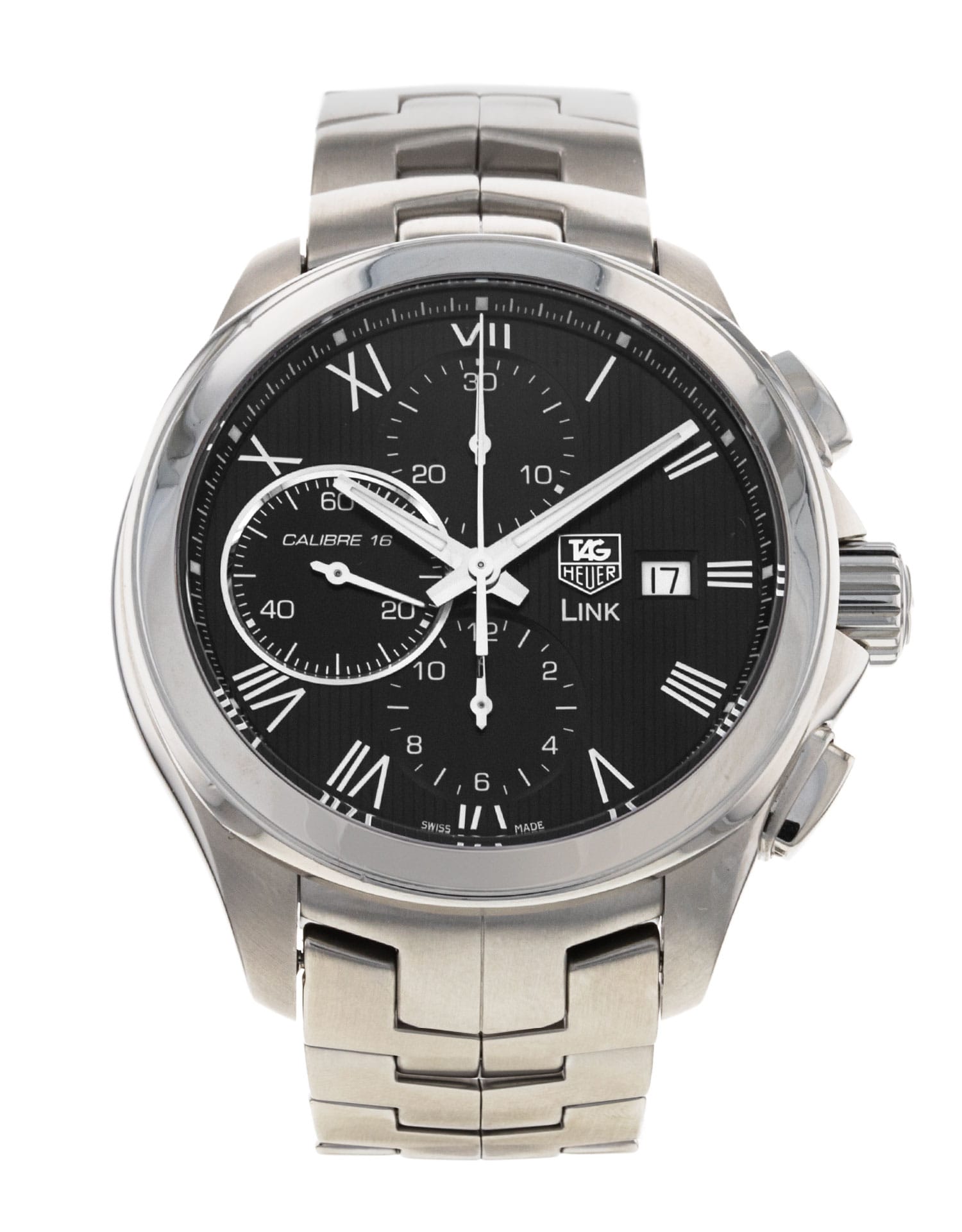 Tag Heuer Link - cadran Cadran noir, cadrans sous Black