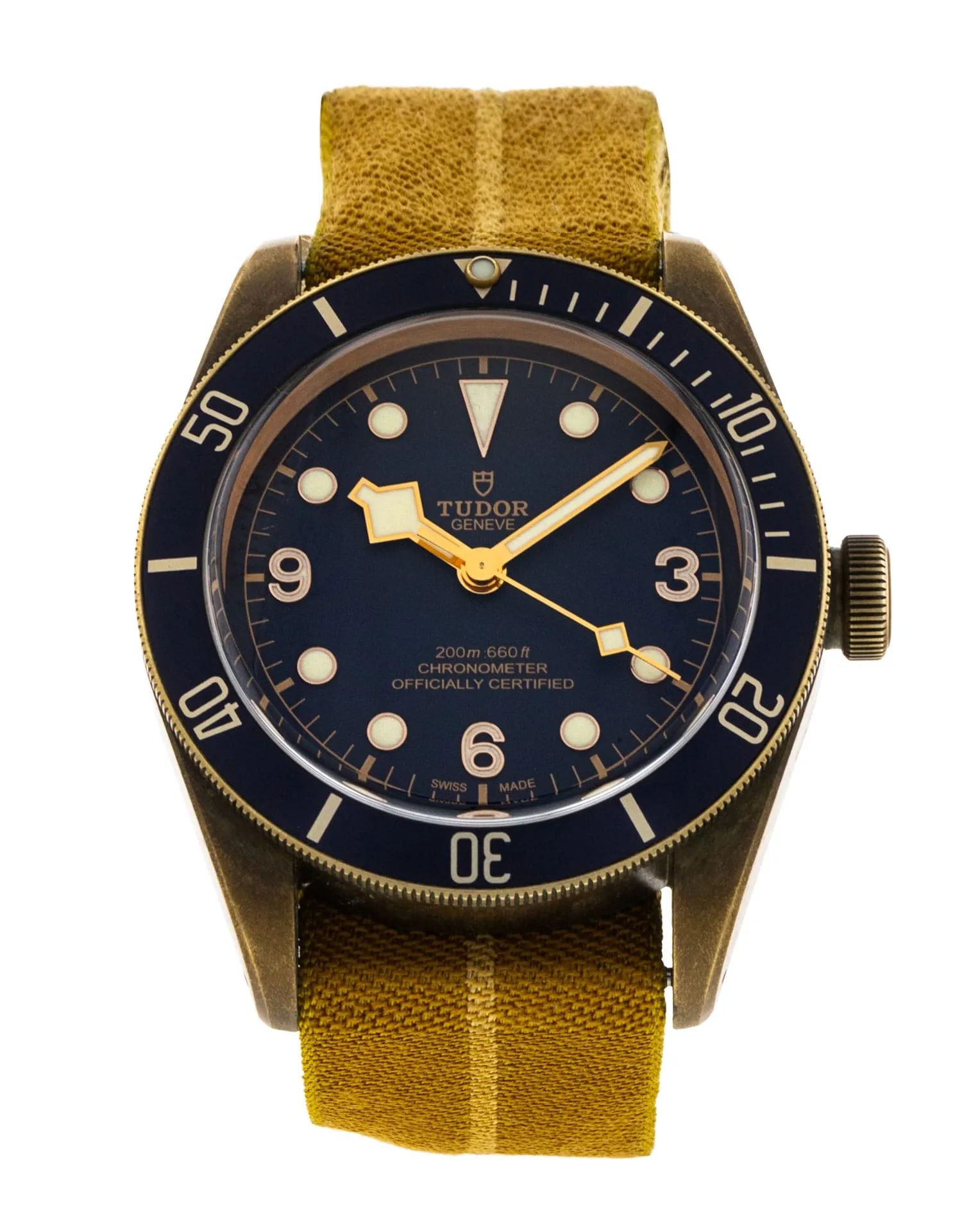 Tudor Black Bay - cadran Bleu quartier arabe