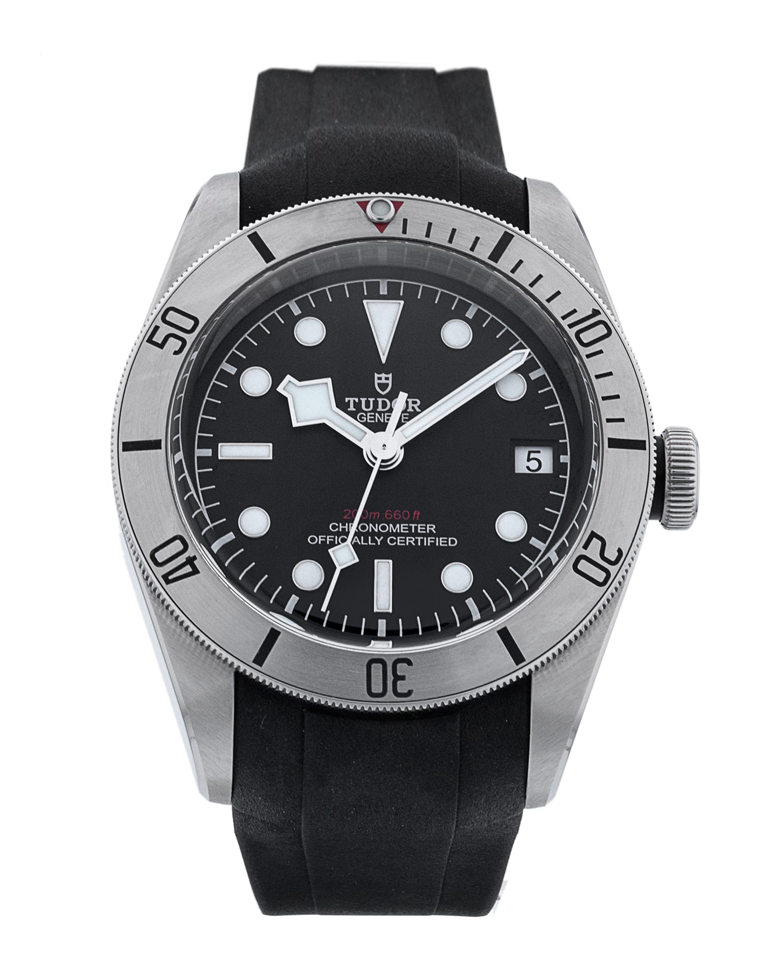 Tudor Black Bay - cadran Baton noire