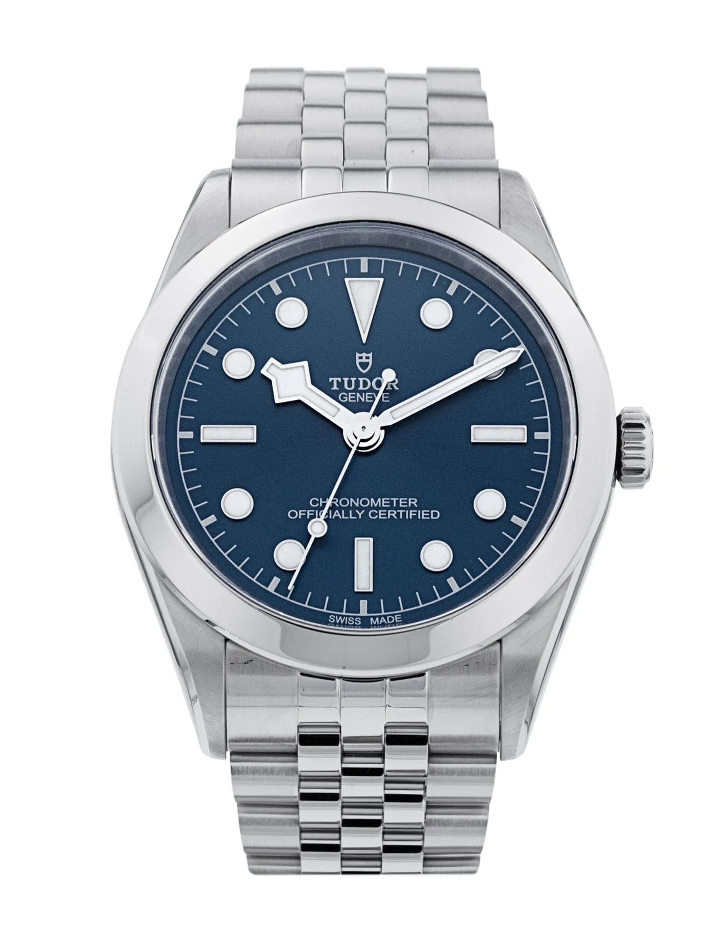 Tudor Black Bay 36 - cadran Bleu et un bracelet e Métal