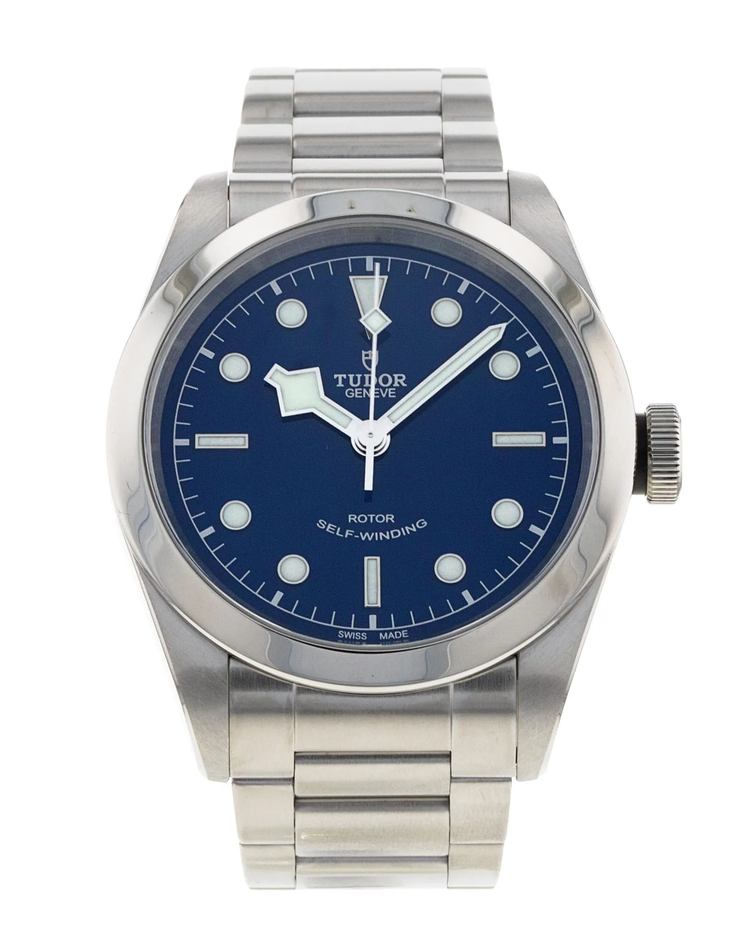 Tudor Black Bay 41 - cadran Bleu et un bracelet e Métal