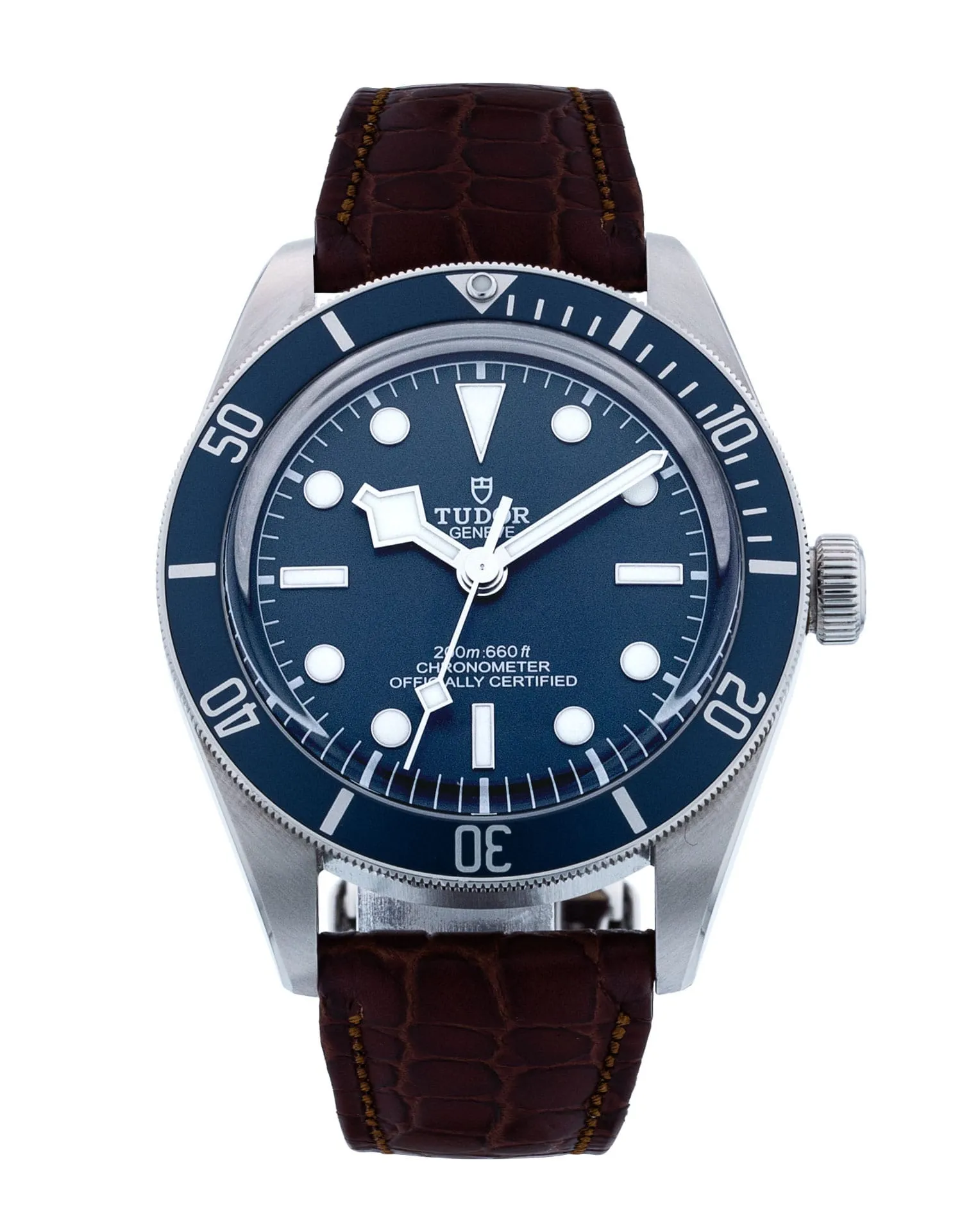 Tudor Black Bay 58 - cadran Baton bleue