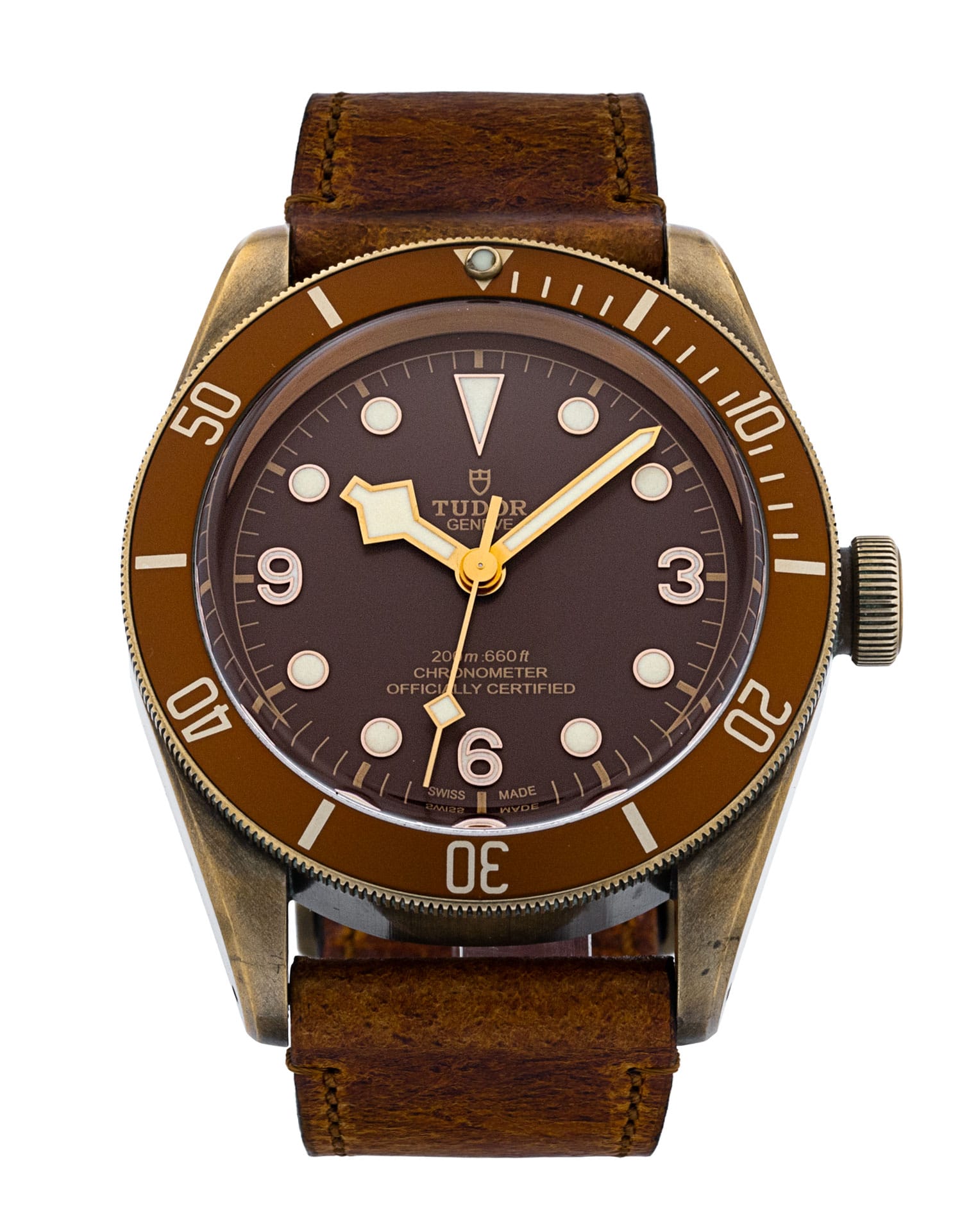 Tudor Heritage Black Bay - cadran Brun de quartier arabe