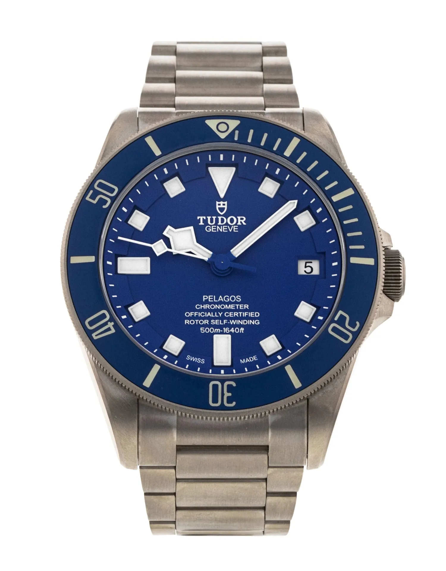 Tudor Pelagos - cadran Bleu et un bracelet e Métal