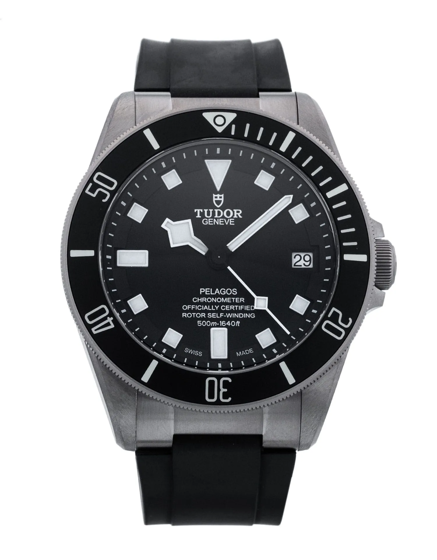 Tudor Pelagos - cadran Baton noire