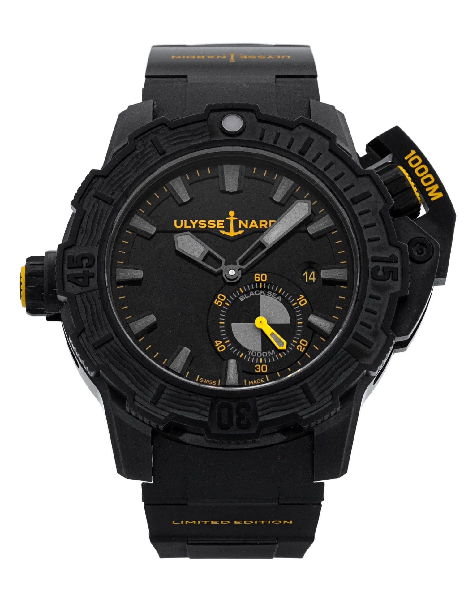 Ulysse Nardin Diver collection - cadran Noir