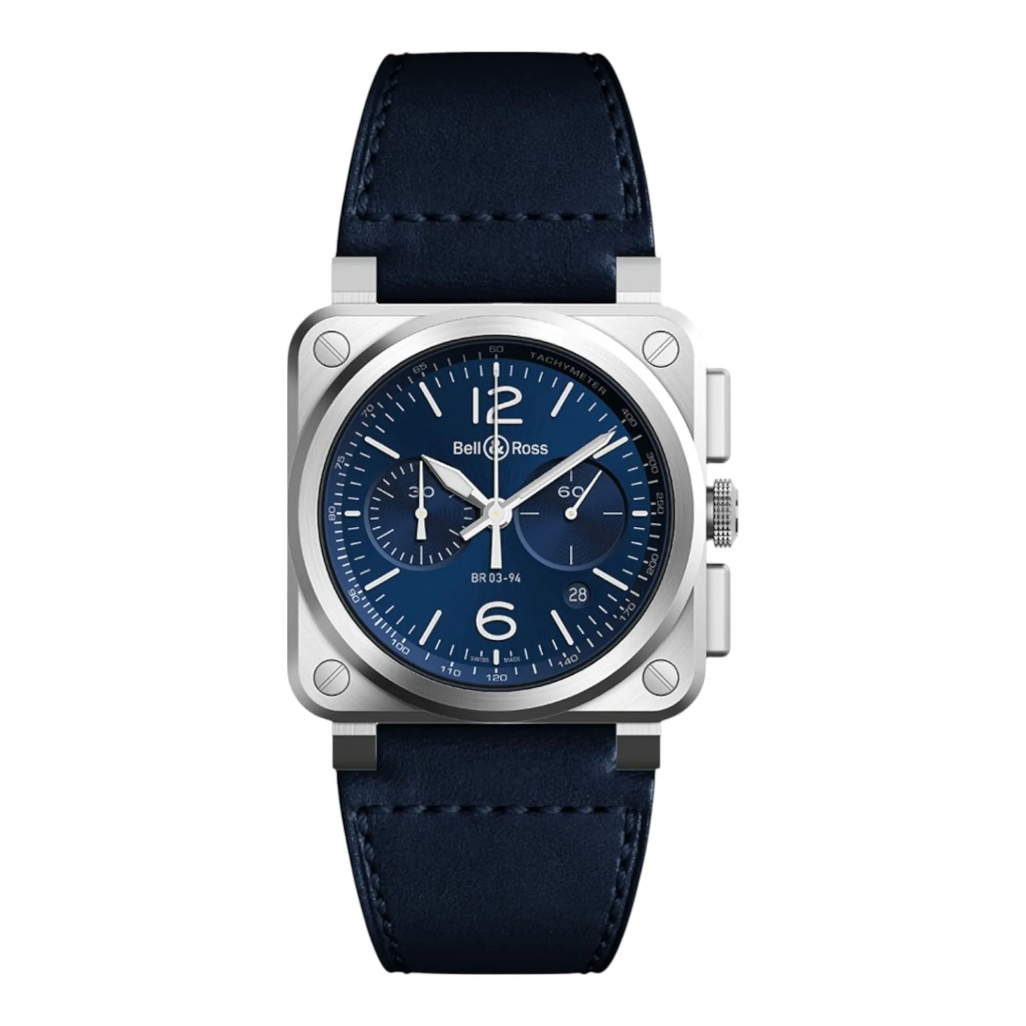 BR 03-94 CHRONOGRAPHE STEEL BLUE