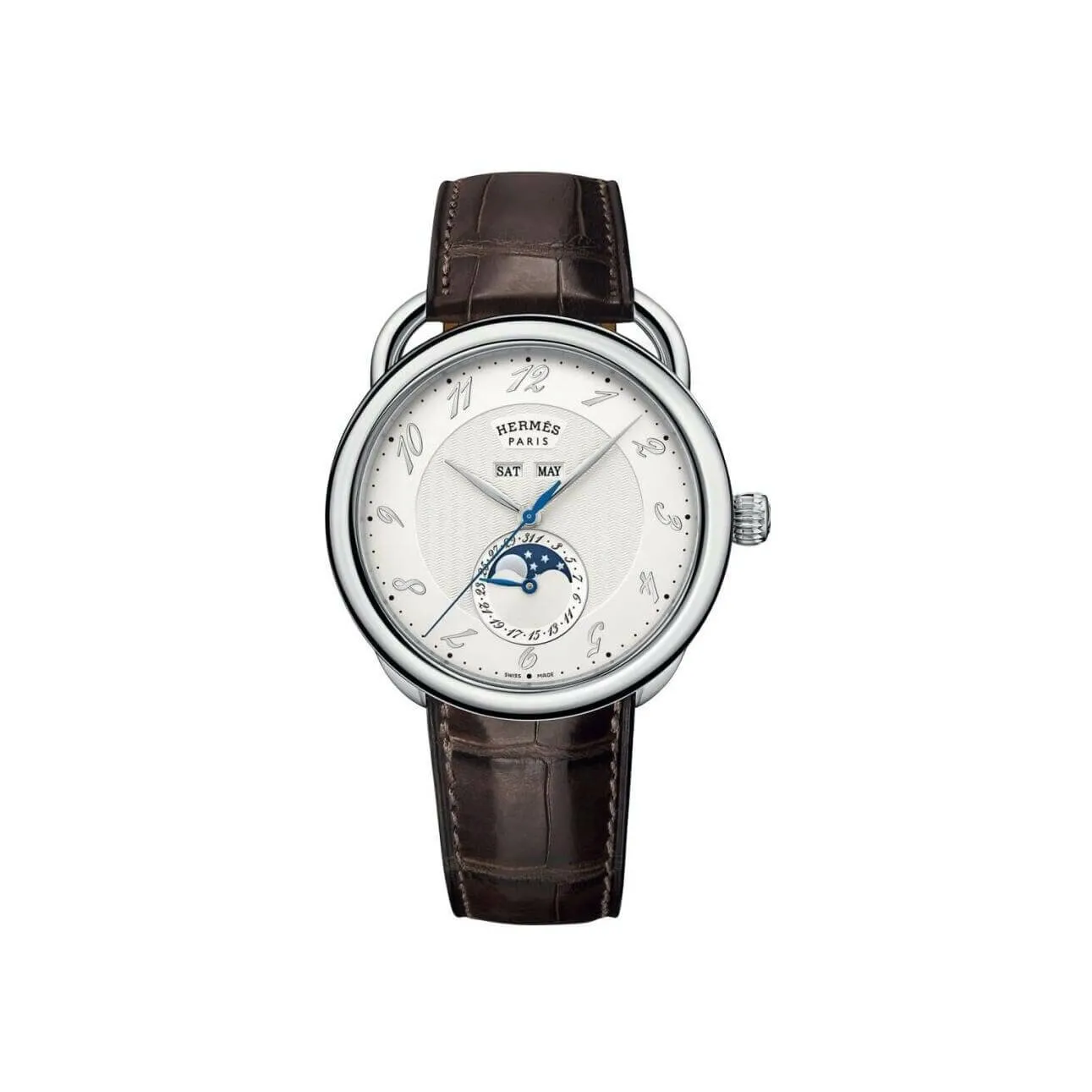 Achat Montre Hermès Arceau Grande Lune Très Grand Modèle