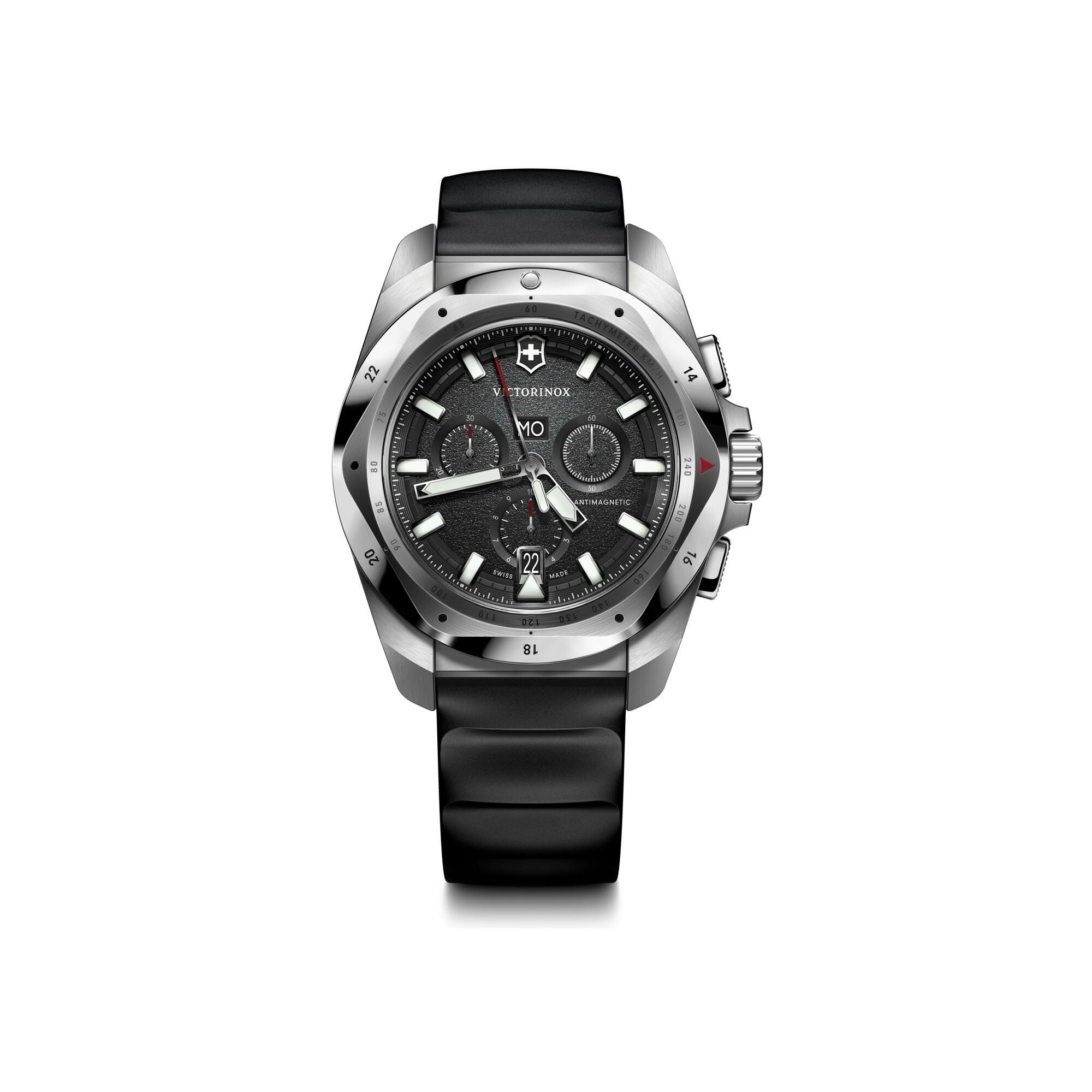 Achat Montre Victorinox I.N.O.X. Chrono, cadran gris, 43 mm