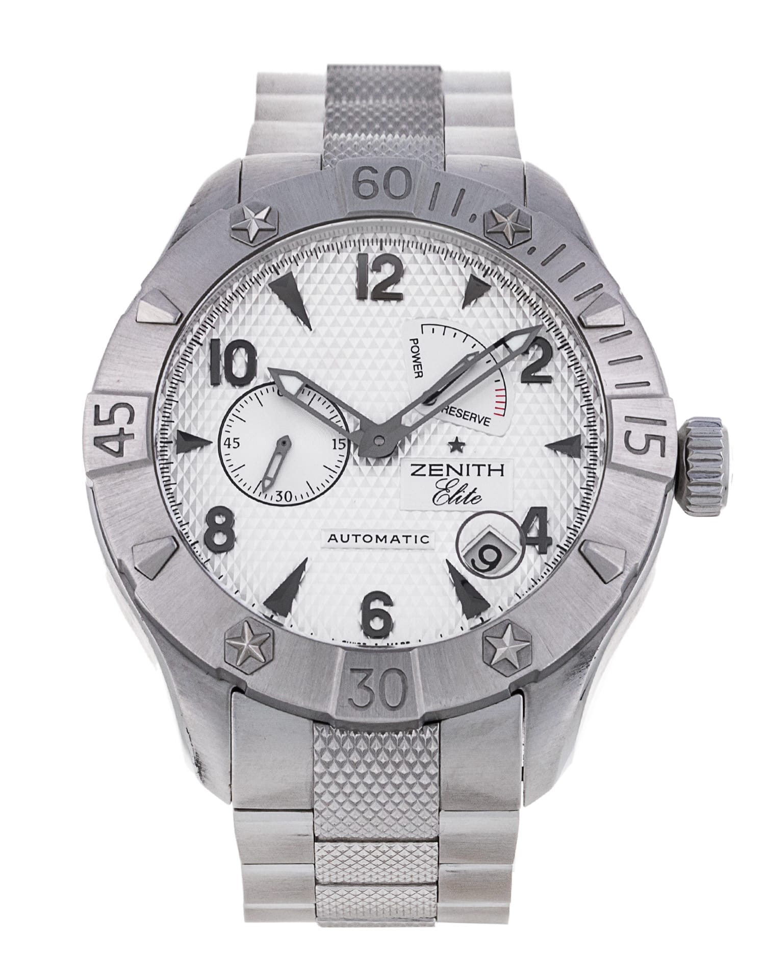 Zenith Defy - cadran Silver Arabic et un bracelet e Métal