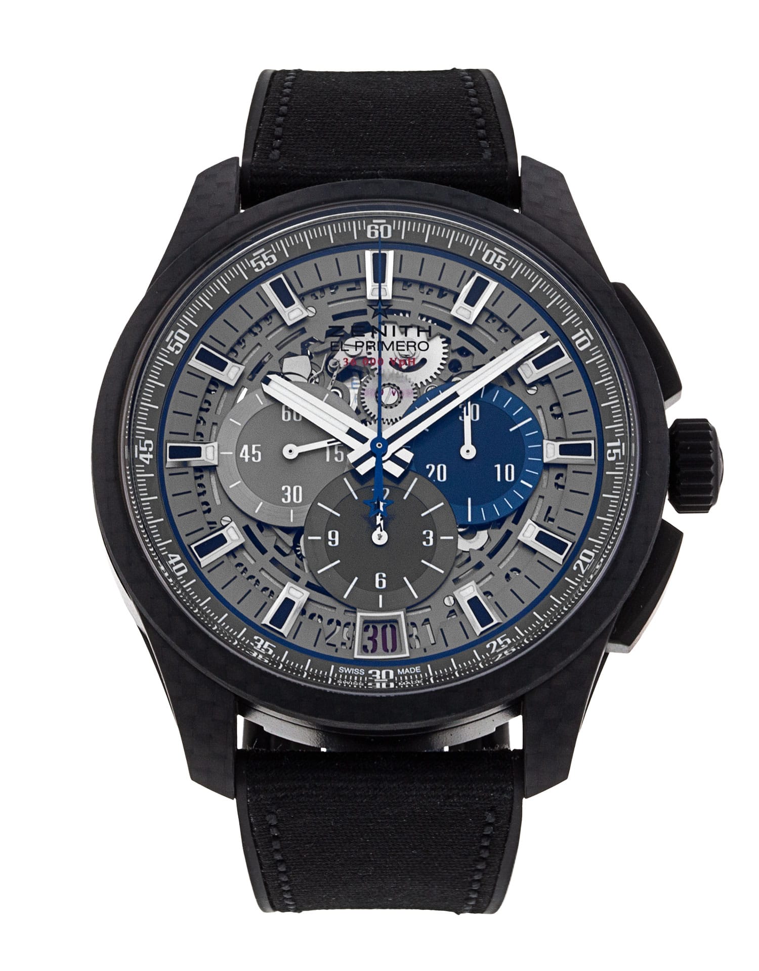 Zenith El Primero - cadran Squelette