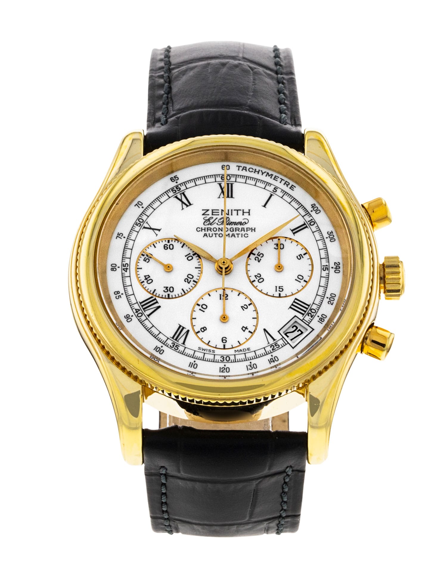 Zenith El Primero - cadran Blanc à chiffres romains