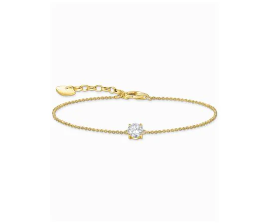 Thomas Sabo A2156-414-14-L19V Bracelet doré avec zircon blanc