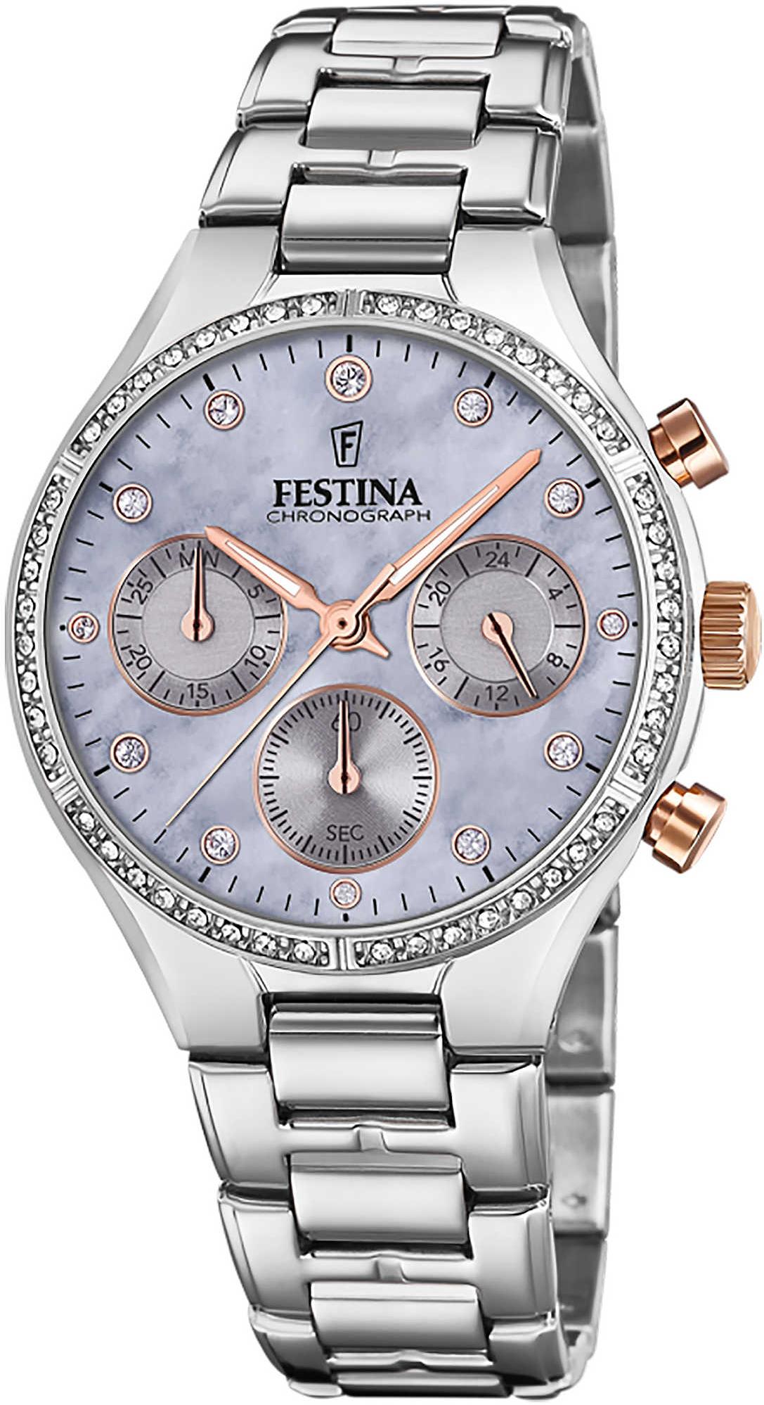 Festina Boyfriend F20401/3 Chronographe pour femmes