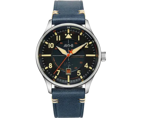AVI-8 AV-4094-02 Hawker Hurricane Automatique Montre Homme 43mm 5ATM