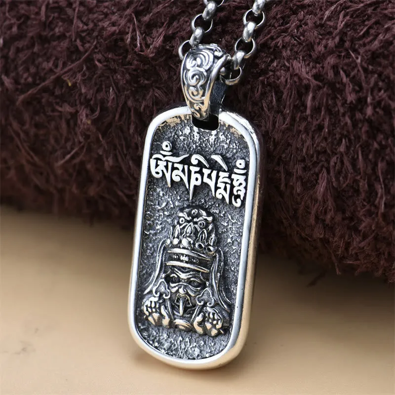 Buddha Stones Zakiram, déesse de la richesse, Om Mani Padme Hum, paix