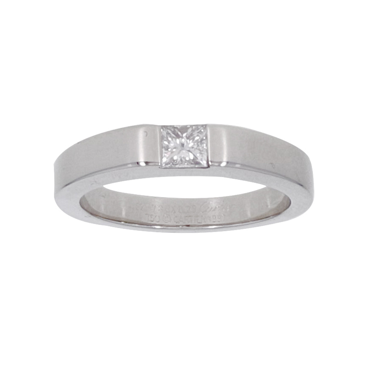 Bague d'occasion CARTIER Tank femme or blanc 750/1000