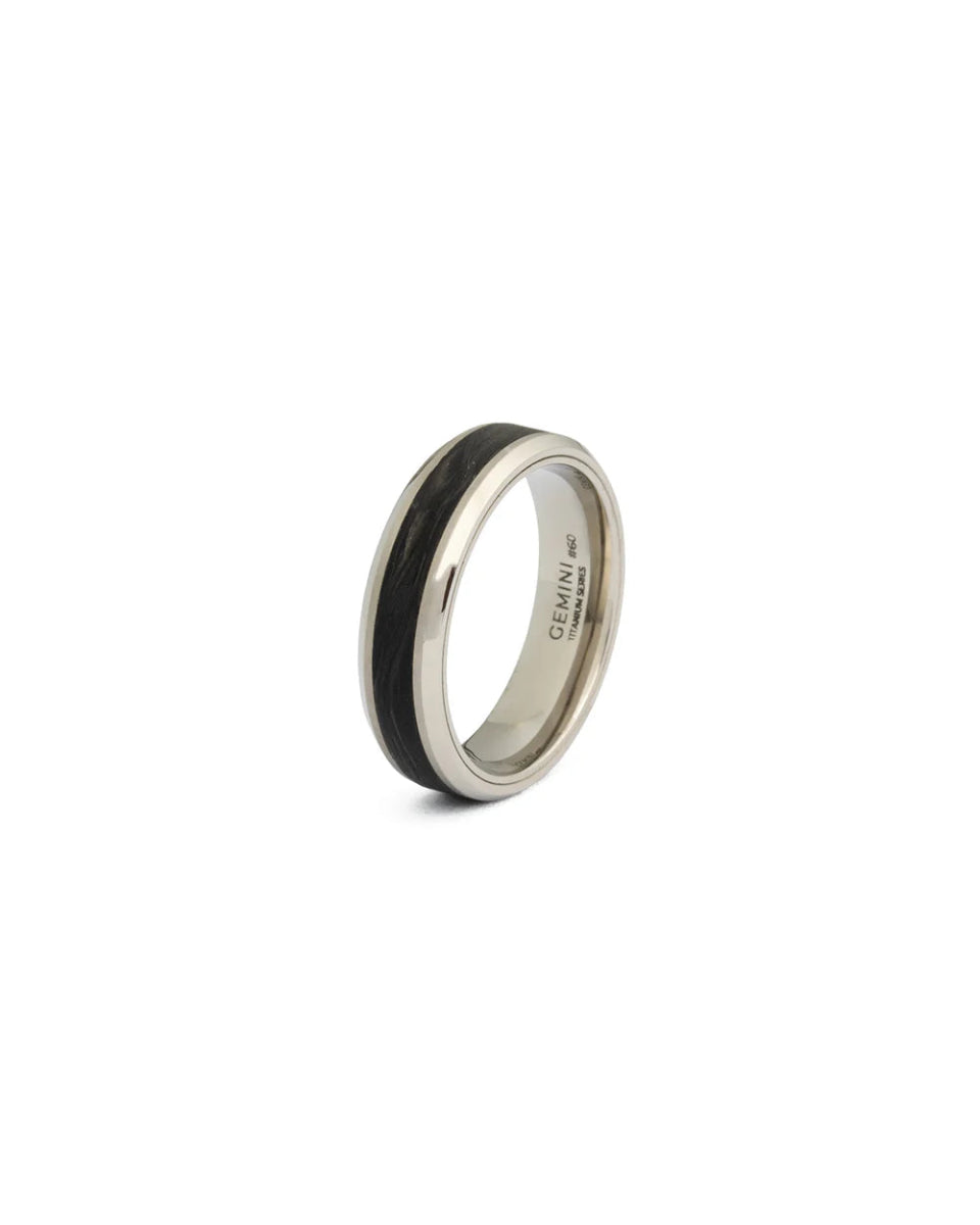Bague Gemini ROTA Light Carbon Titane et carbone forgé