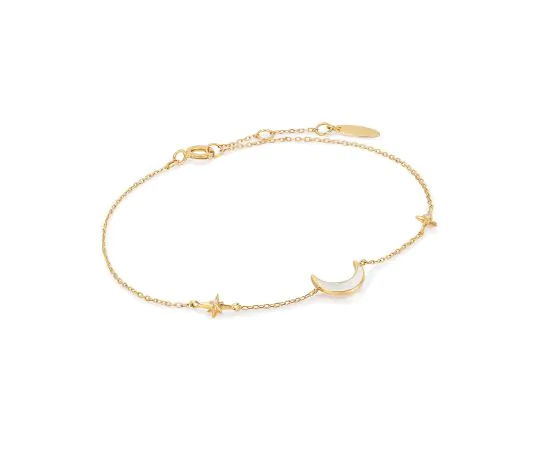 ANIA HAIE BAU008-01YG Cosmos Bracelet femme en or 14C