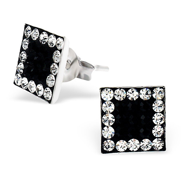 BOUCLE CARRÉE BLACK & WHITE